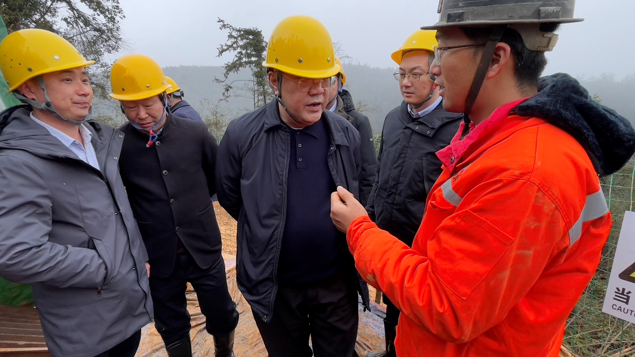 省厅督导检查我市安全生产和地质灾害防治工作