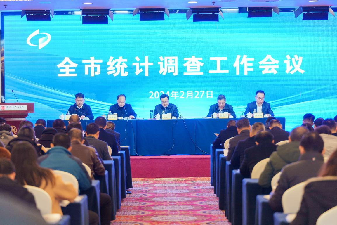 株洲市召开2024年全市统计调查工作会议