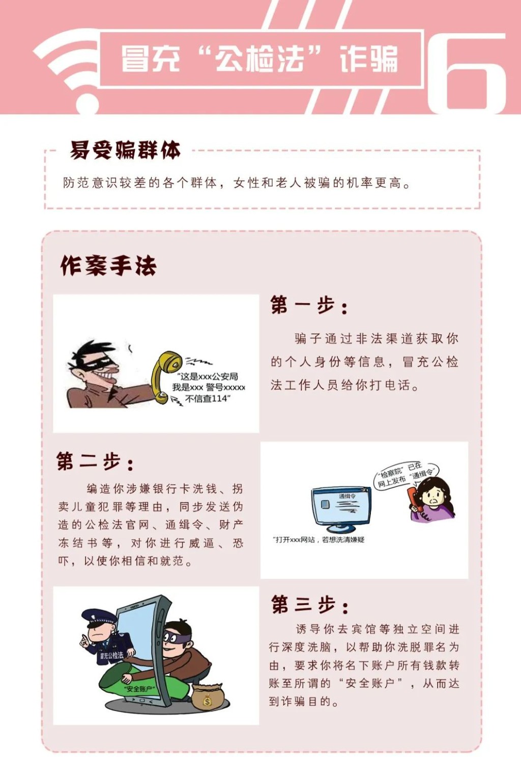 《防范电信网络诈骗宣传手册》