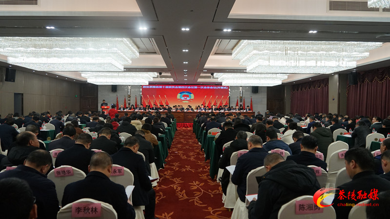 政协茶陵县第十届委员会第四次会议隆重开幕