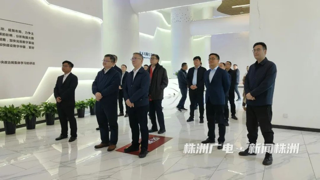 武汉大学校长张平文来株考察