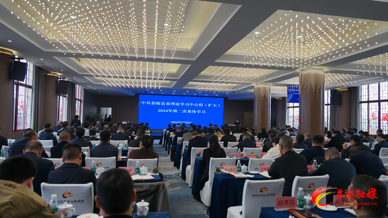 茶陵县委理论学习中心组（扩大）2024年第二次集体学习会召开