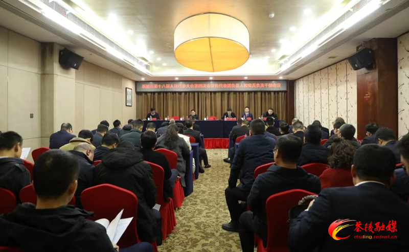 茶陵县第十八届人民代表大会第四次会议：召开各代表团负责人和党员负责干部会议