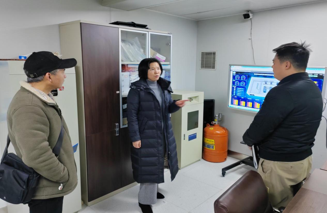 市资规局开展春节前夕测绘地理信息安全生产及数据保密检查工作