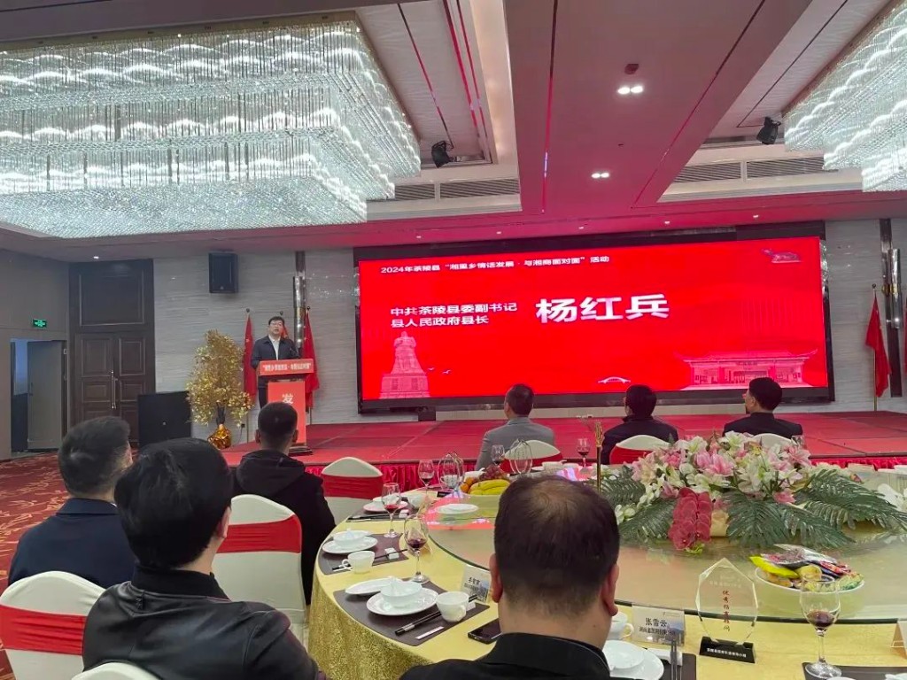 茶陵县“湘里乡情话发展——与湘商面对面”新春恳谈会活动成功举行