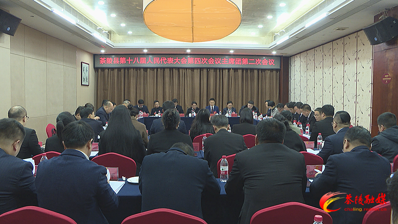 茶陵县第十八届人民代表大会第四次会议：召开主席团第二次会议