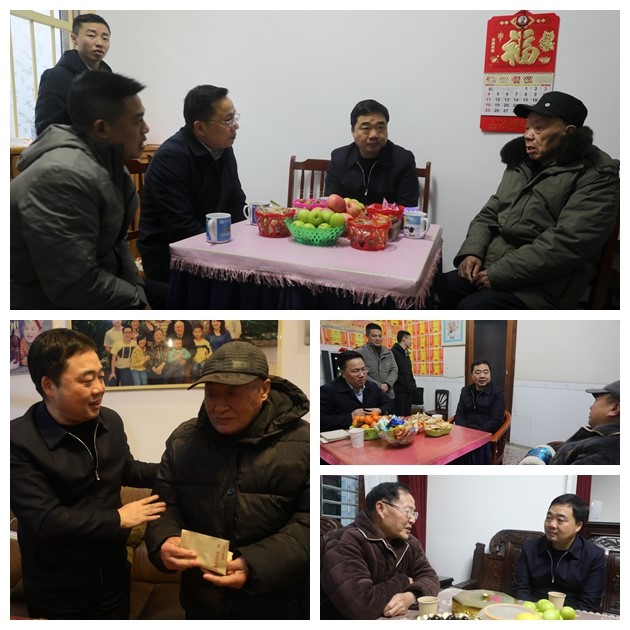 【新春走基层】李鹏程春节前夕开展走访慰问活动