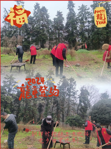 党群齐上阵，欢度清爽年——淦田镇各村自发开展“家园清洁行动”