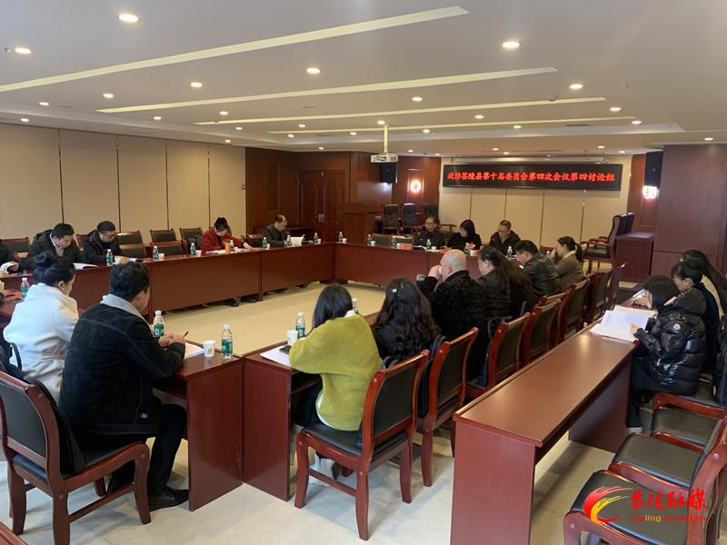 政协茶陵县第十届委员会第四次会议：开展分联组第一次讨论 刘晓伟等领导参加讨论