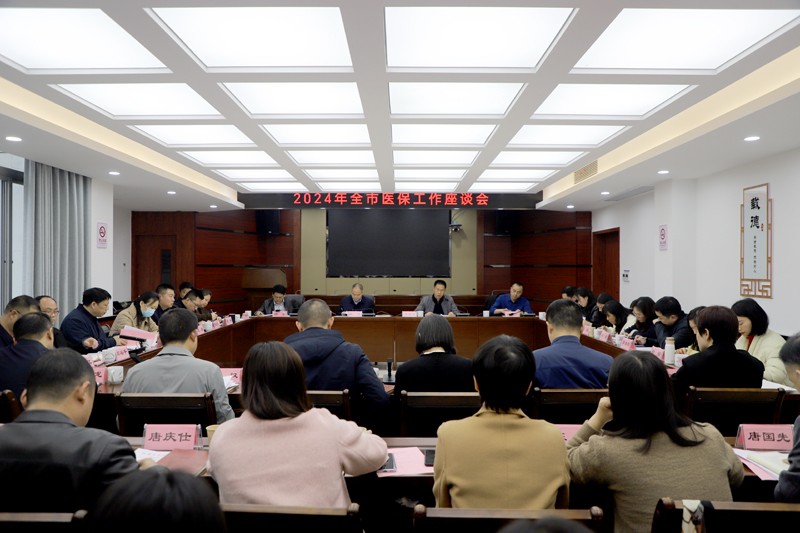 市医保局召开2024年全市医保工作座谈会