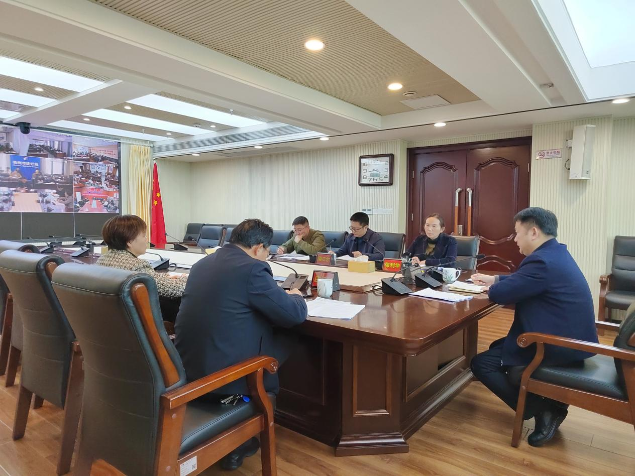 株洲市经普办召开“五经普”工作推进视频会议
