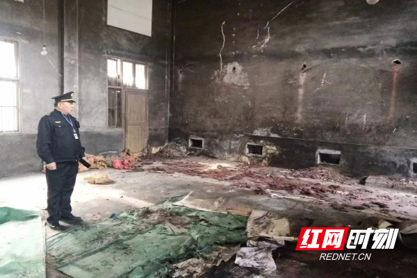 株洲市天元区依法拆除一非法洗水厂