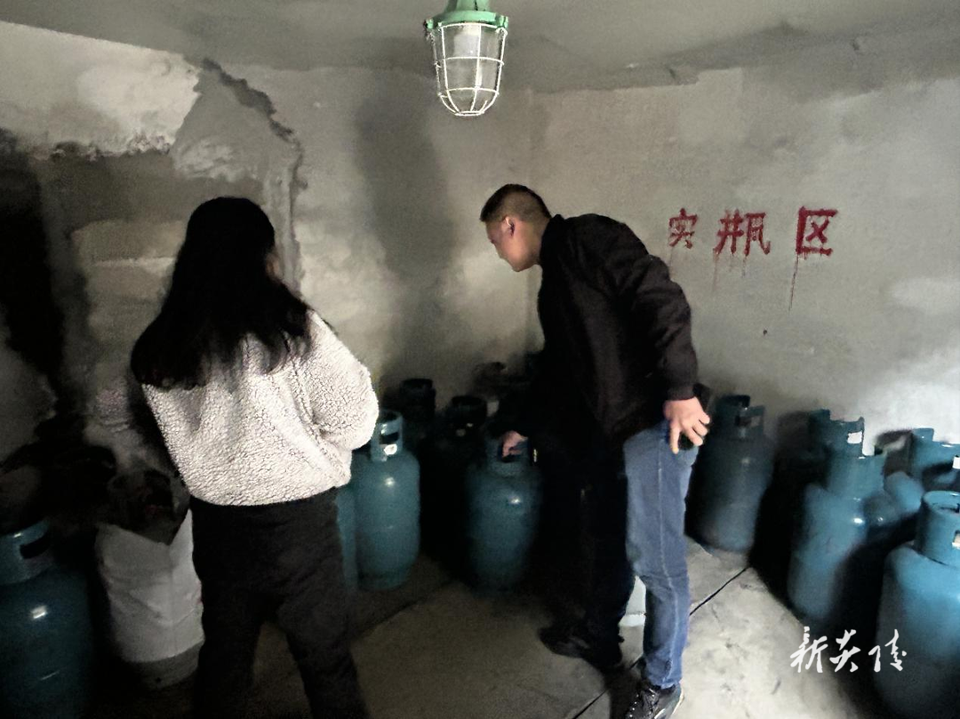 下村乡开展燃气安全检查行动