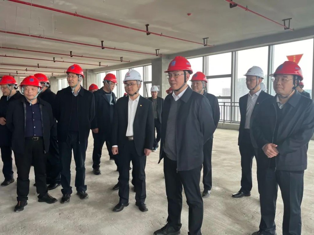 曹慧泉调研清水塘新能源·装备产业新城建设情况