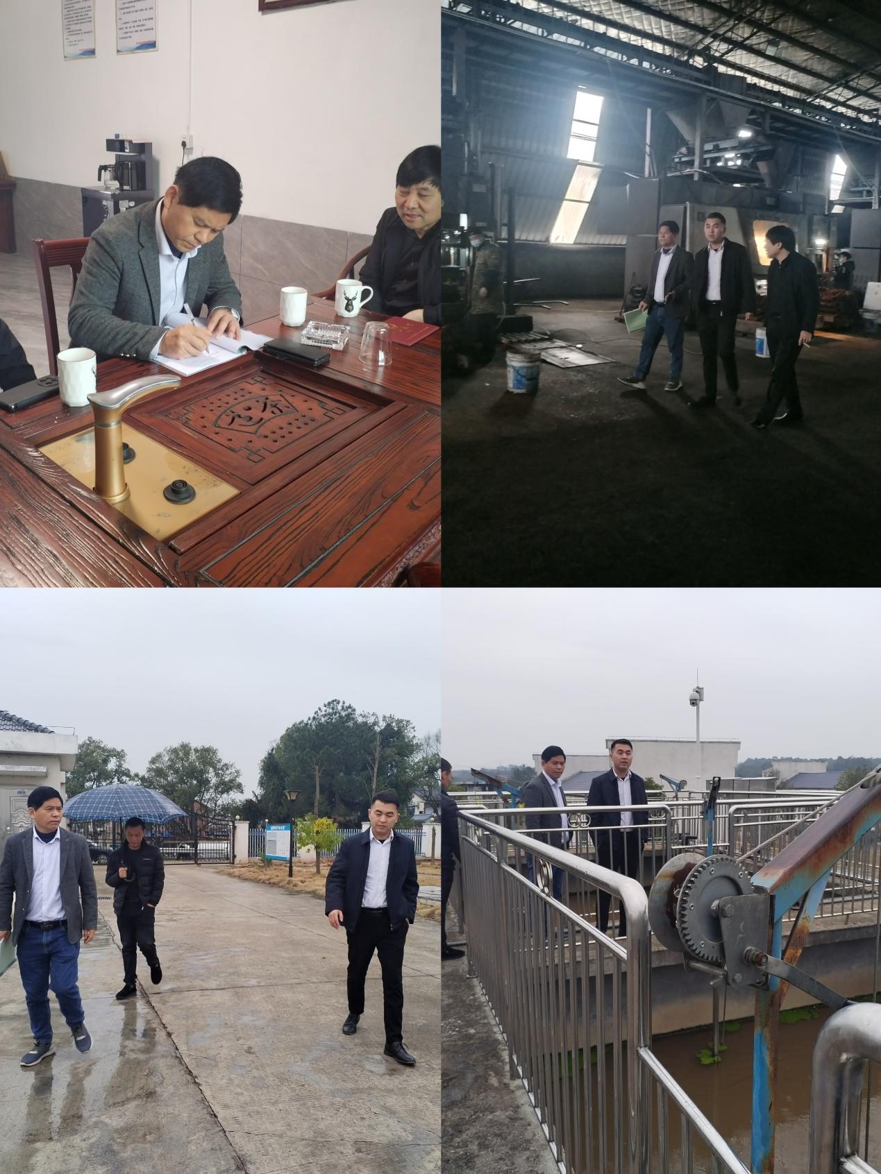 抓好责任落实 筑牢生态基底  皇图岭镇领导督查生态环保工作
