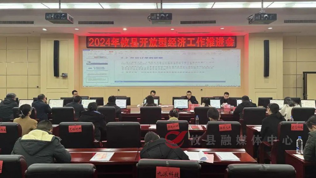 攸县召开2024年开放型经济工作推进会