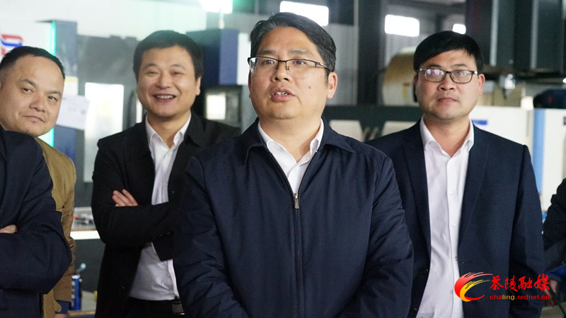 刘光跃来茶调研