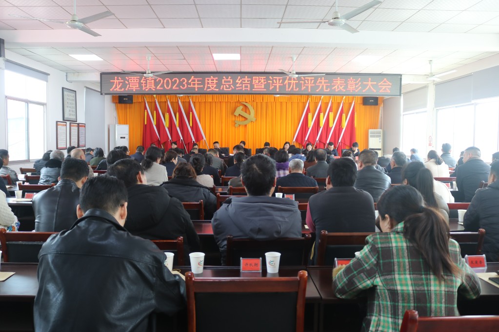 龙潭镇召开2023年度总结暨评优评先表彰大会