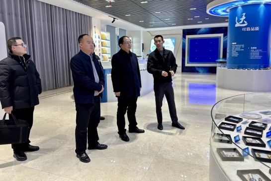 省委政研室副主任李先吉一行 调研株洲新质生产力企业