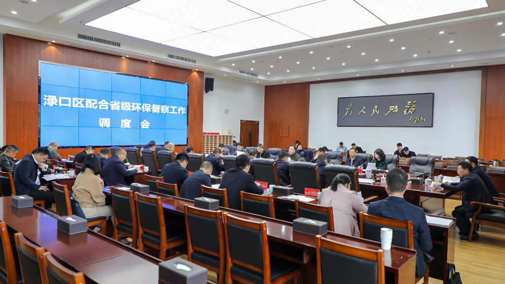 渌口区召开配合省级环保督察工作调度会