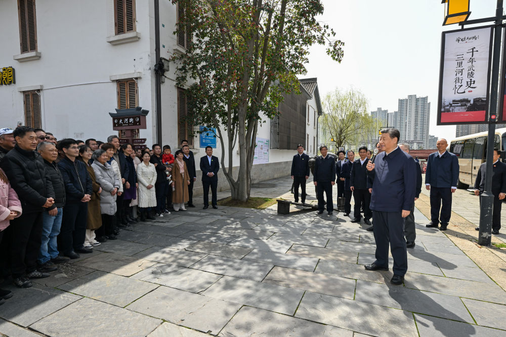 习近平在湖南考察时强调 坚持改革创新求真务实 奋力谱写中国式现代化湖南篇章