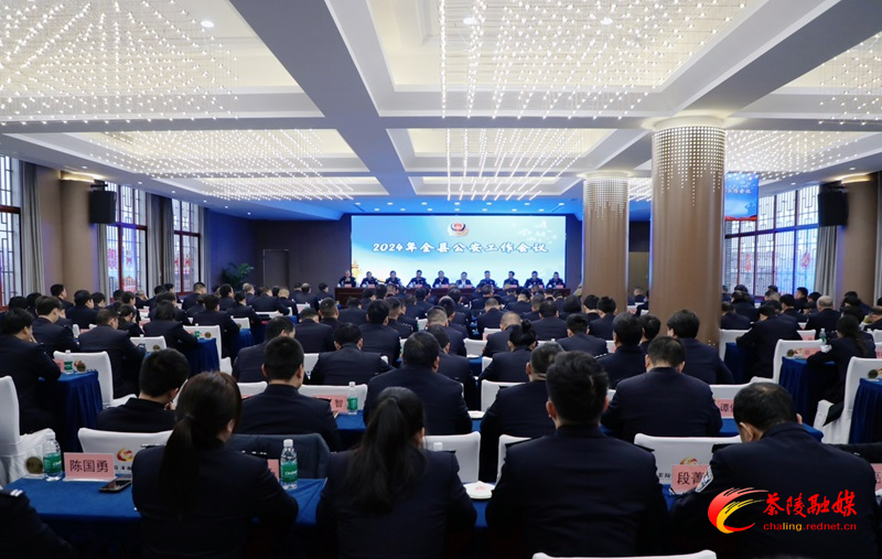 2024年茶陵县公安工作暨党风廉政建设会议召开