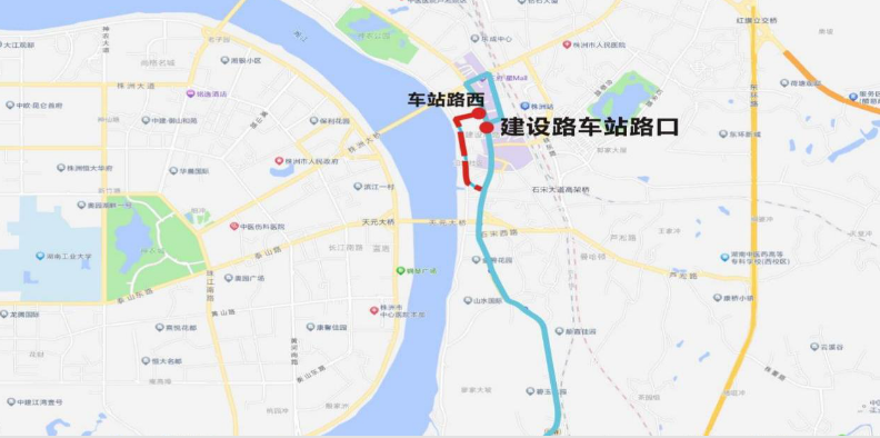 2024株洲马拉松公交线路调整方案