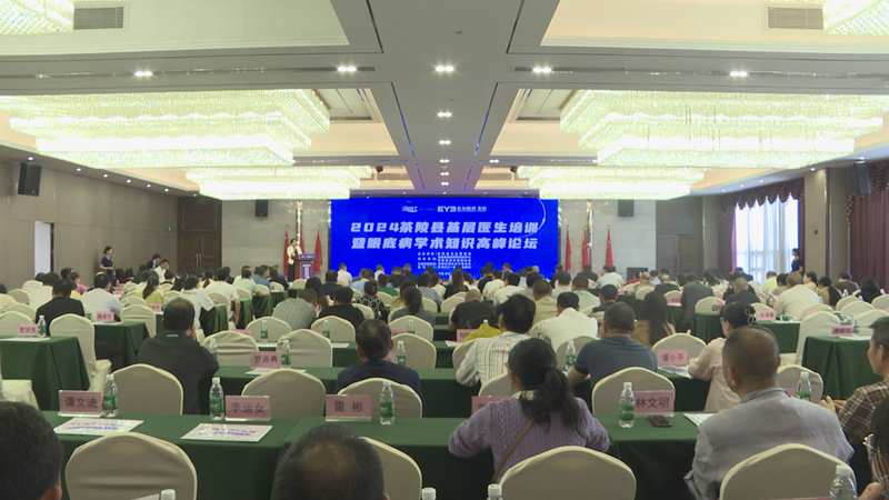 茶陵县召开基层医生培训暨眼底病学术知识高峰论坛会