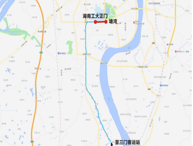 2024株洲马拉松公交线路调整方案