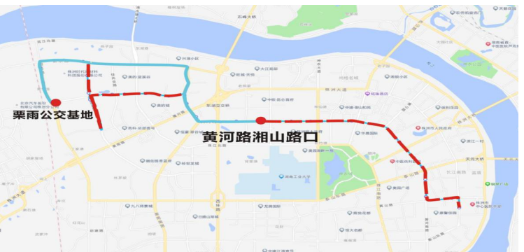2024株洲马拉松公交线路调整方案