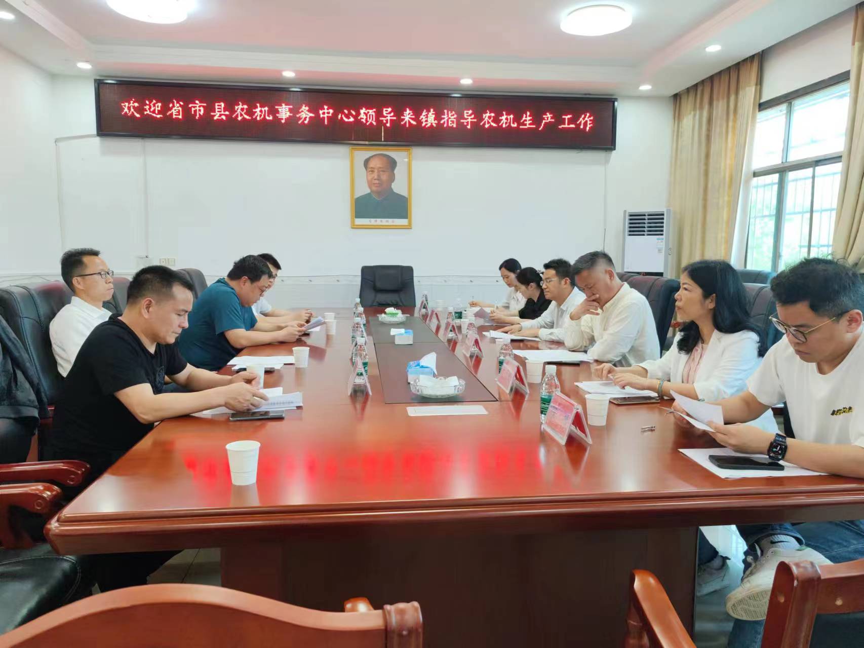 省农机事务中心副主任曾杰一行来株调研