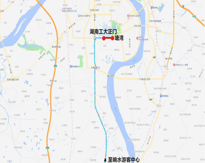 2024株洲马拉松公交线路调整方案