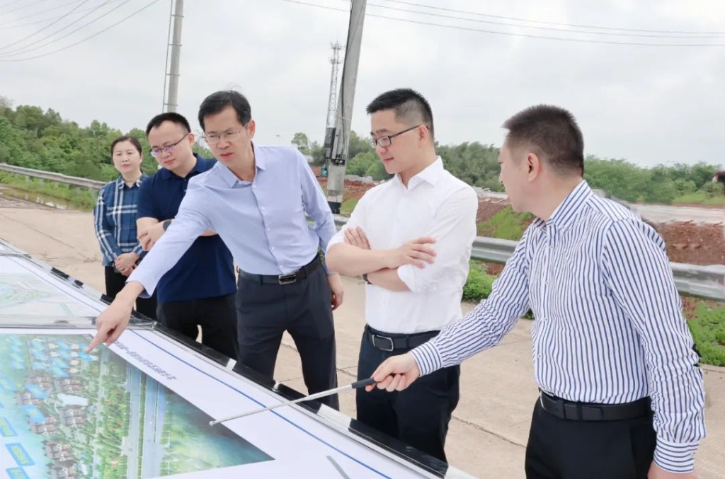 市委常委、副市长刘亚亮调研株洲经开区在建项目