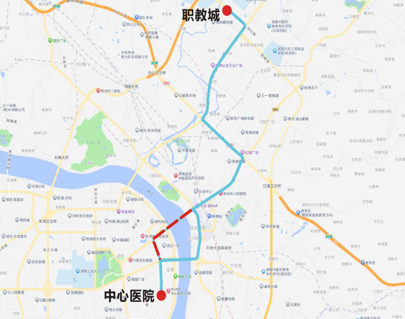 2024株洲马拉松公交线路调整方案