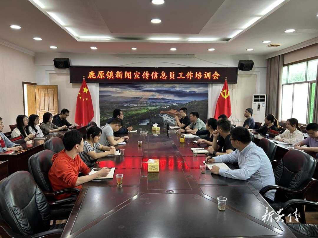 鹿原镇：业务培训为通讯员“充电蓄能”