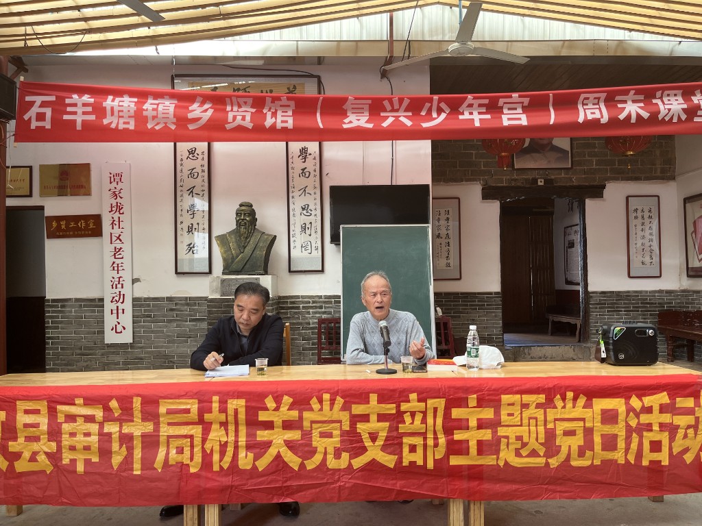 攸县审计局开展主题党日活动