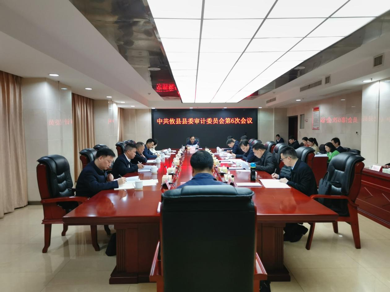 攸县县委审计委员会召开第6次会议