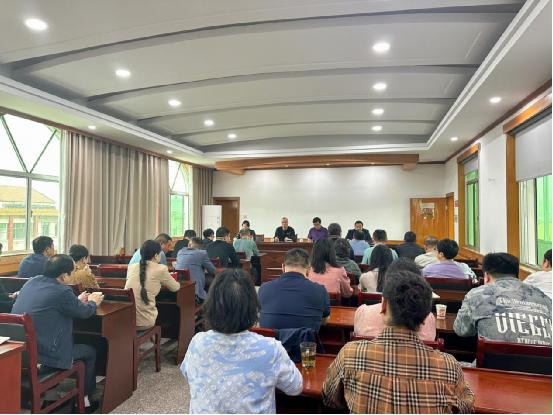 株洲市生态环境局攸县分局召开干部职工大会