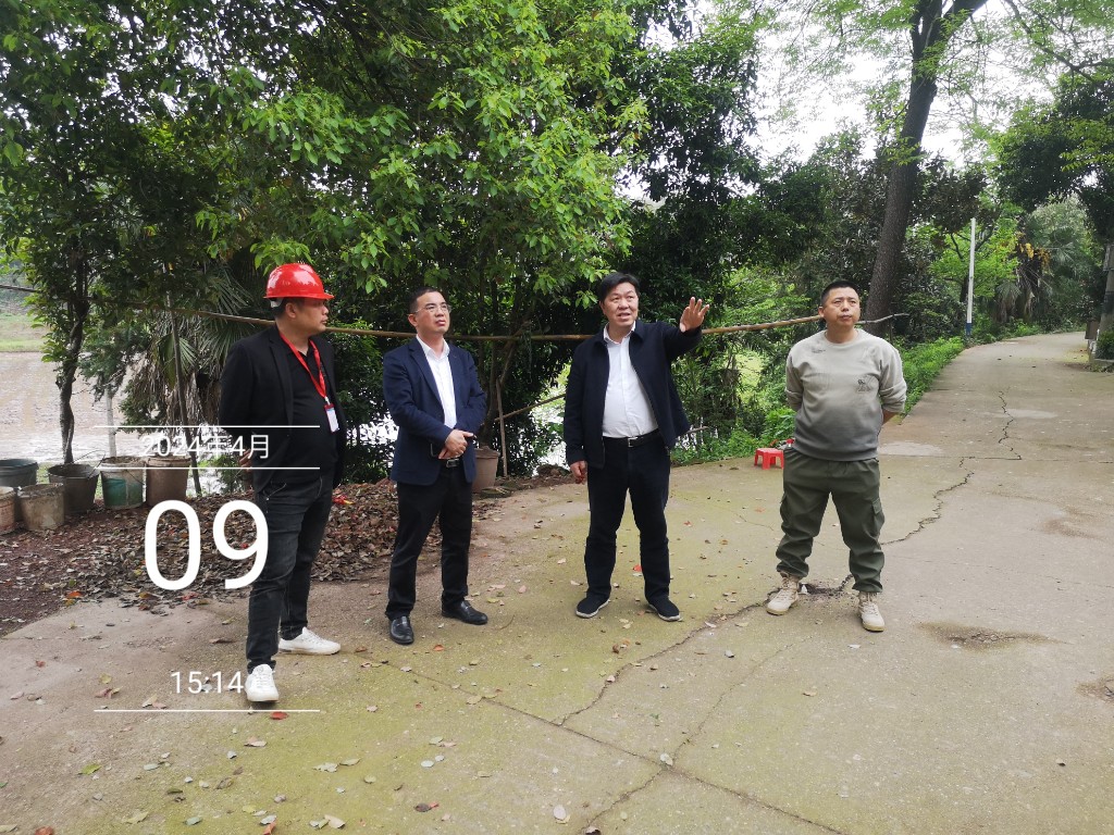 石峰区自然资源局尹海坤带队督查指导国土绿化试点示范项目 