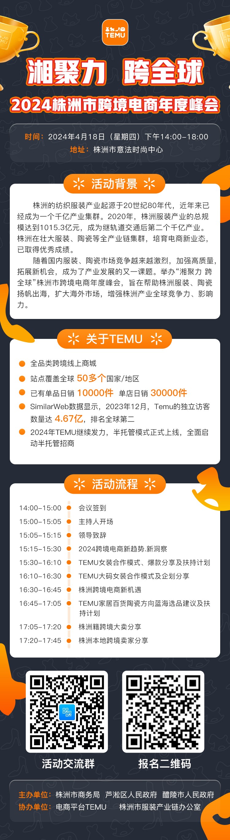 株洲服饰、陶瓷跨境电商temu专项扶持政策来了！