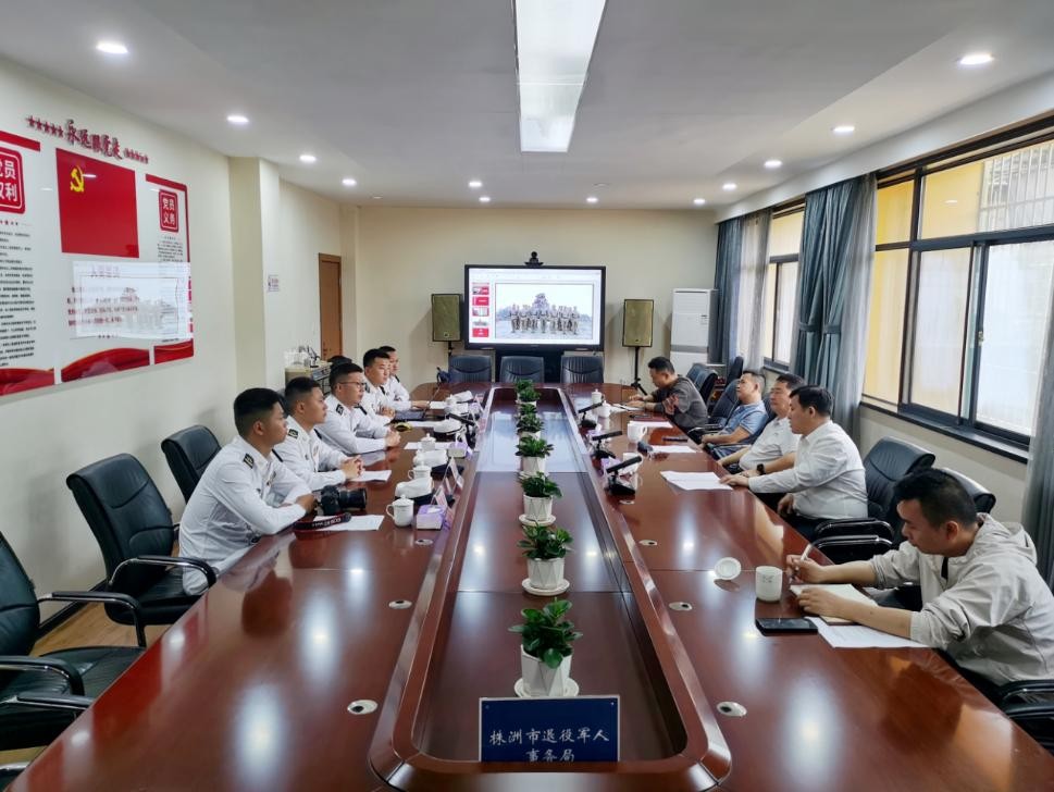 株洲：海军节，结对单位来共建