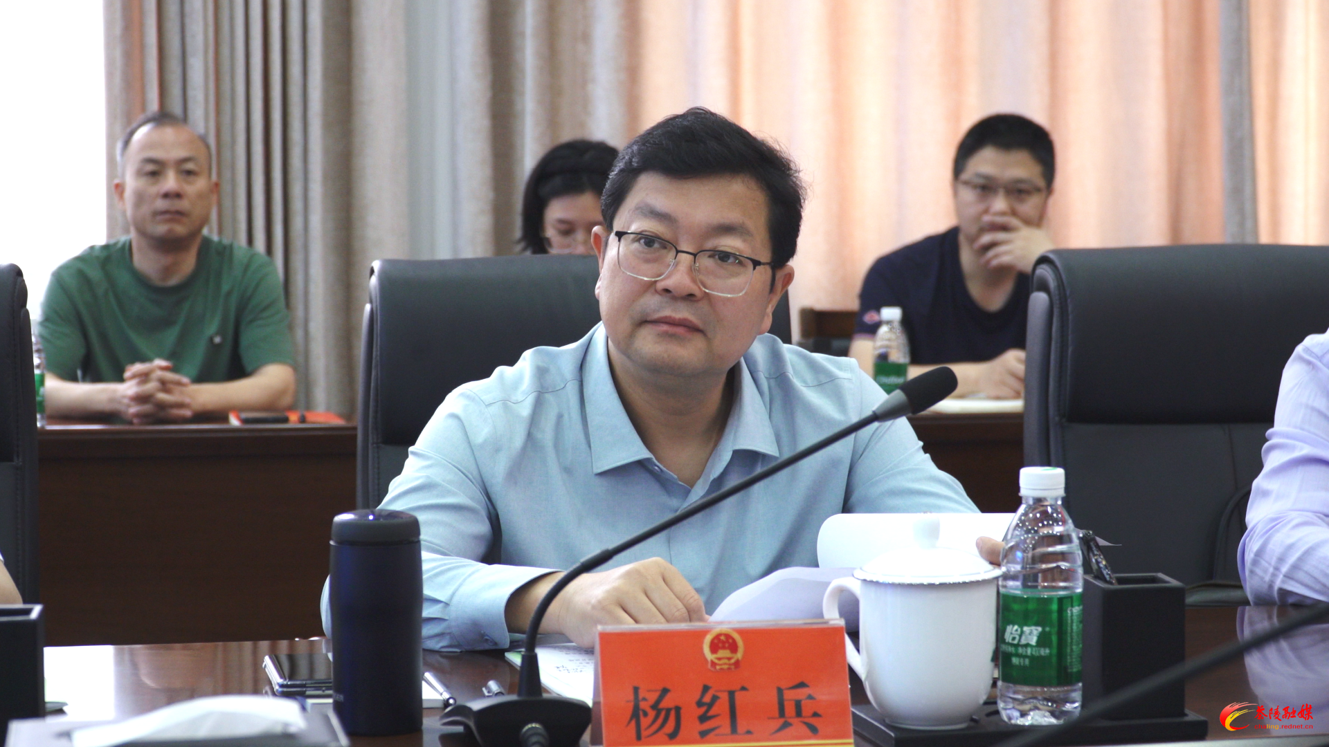 湖南省福建总商会一行来茶考察