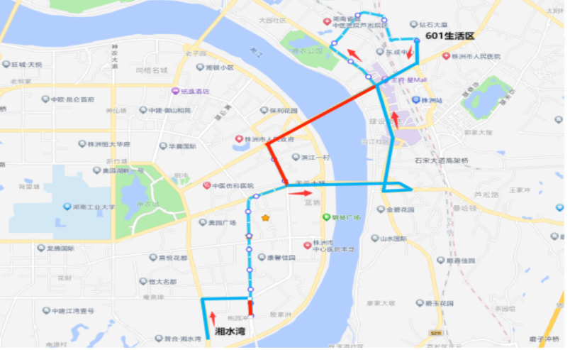 2024株洲马拉松公交线路调整方案
