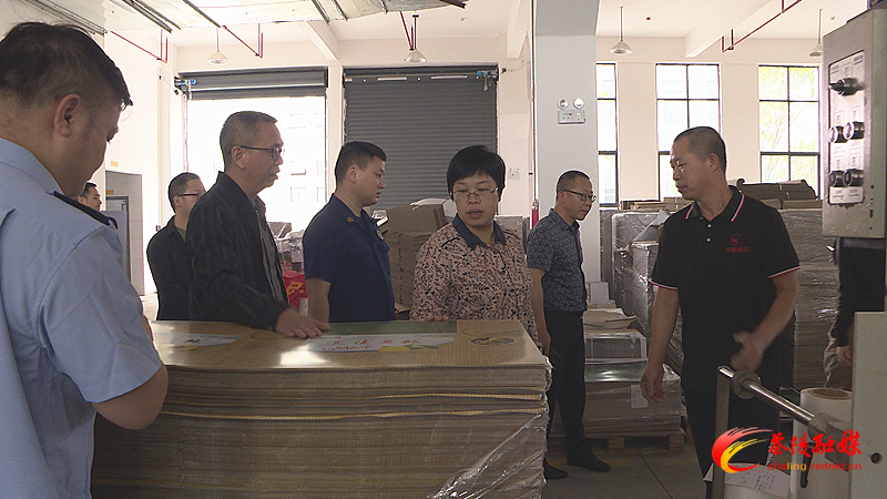 李甜甜带队督察文化出版市场“扫黄打非”暨安全生产工作