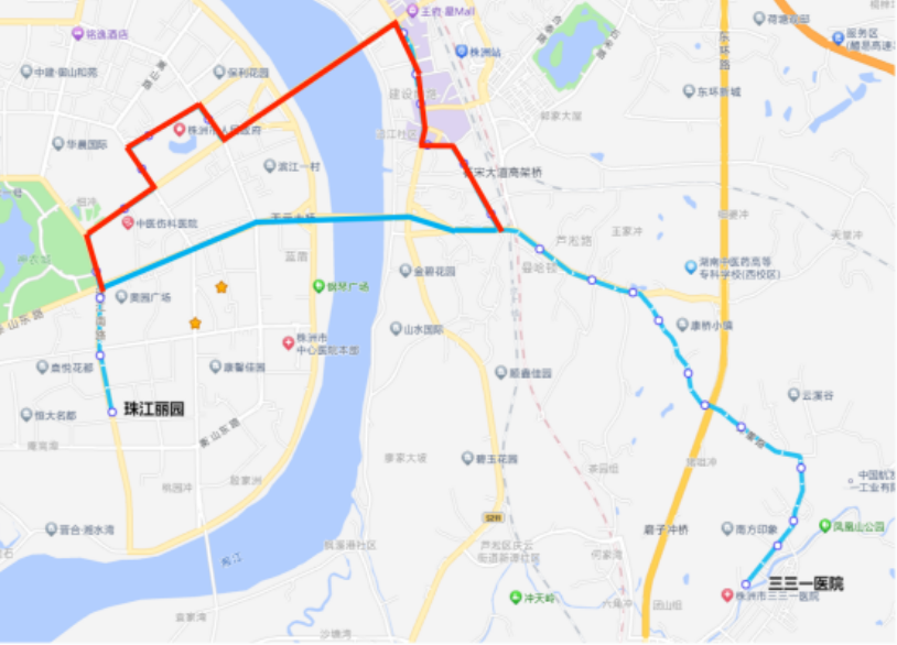 2024株洲马拉松公交线路调整方案