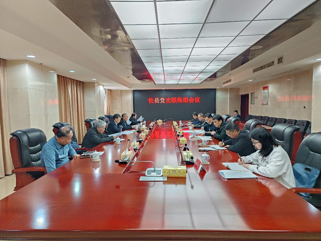 攸县党史联络组工作会议召开