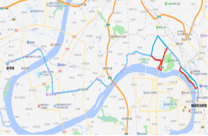 2024株洲马拉松公交线路调整方案