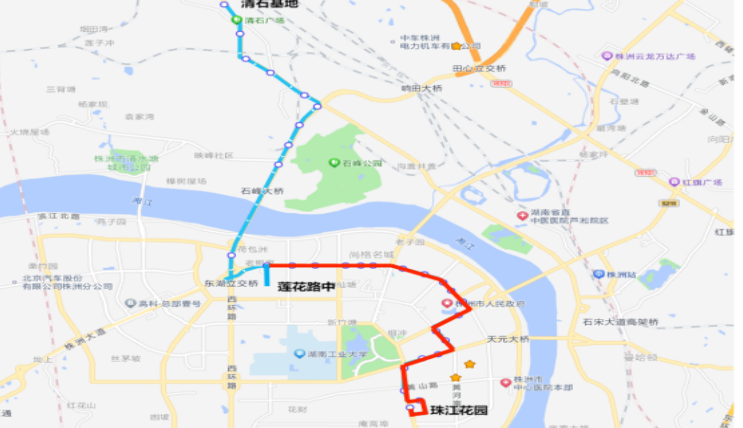 2024株洲马拉松公交线路调整方案