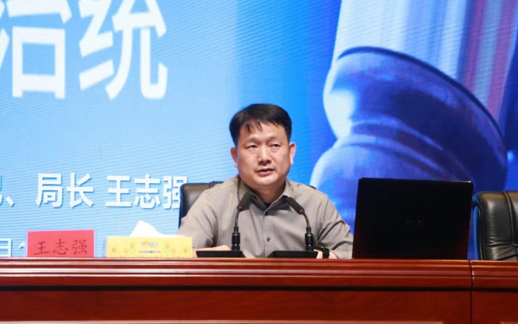 市统计局党组书记、局长王志强在市委党校开展统计法专题讲座