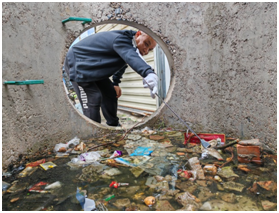 芦淞环卫联动开展龙泉地区环境卫生攻坚行动